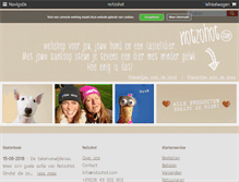 Tablet Screenshot of notzohot.com